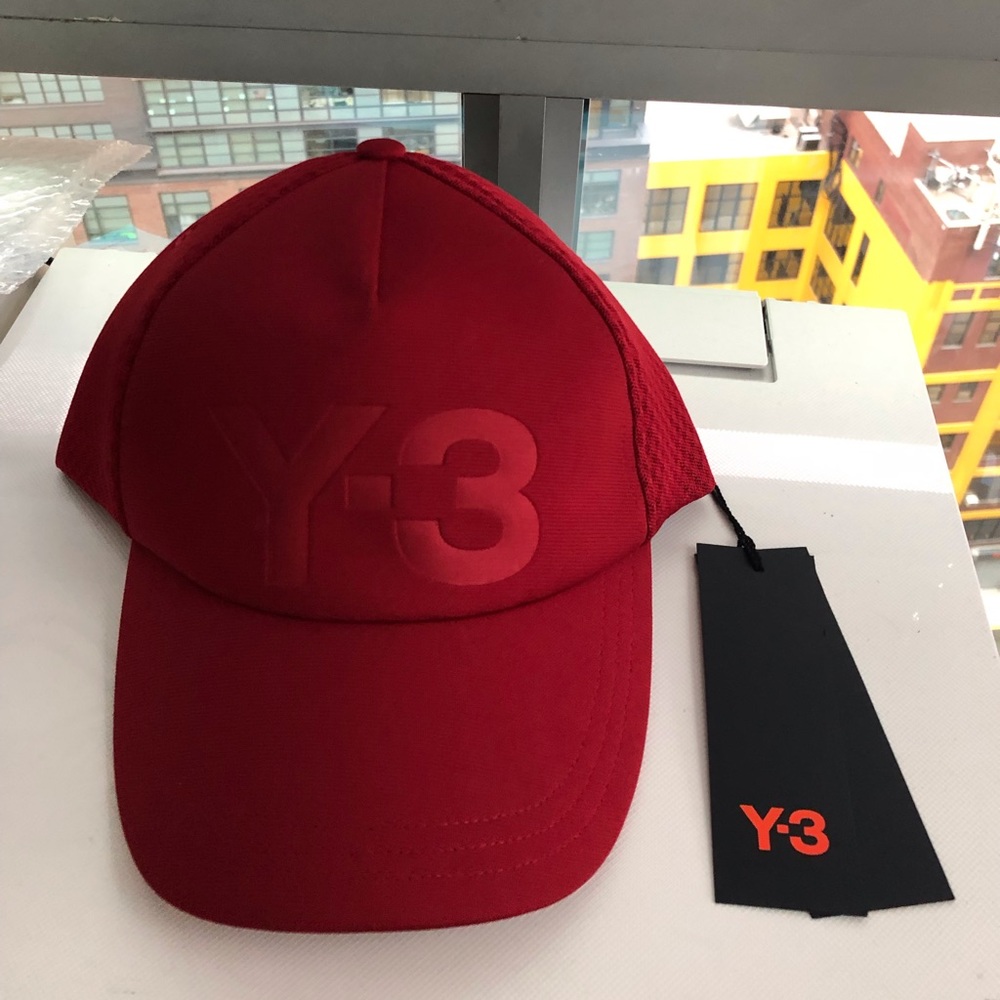 Y-3 Red Cap Brand New